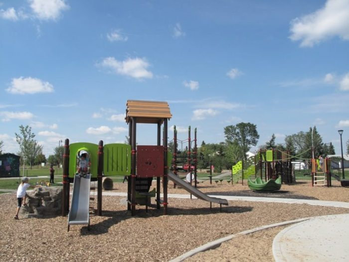 Griesbach's Maple Leaf Park Playground